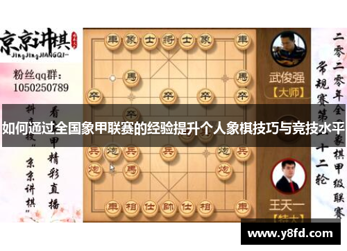 如何通过全国象甲联赛的经验提升个人象棋技巧与竞技水平
